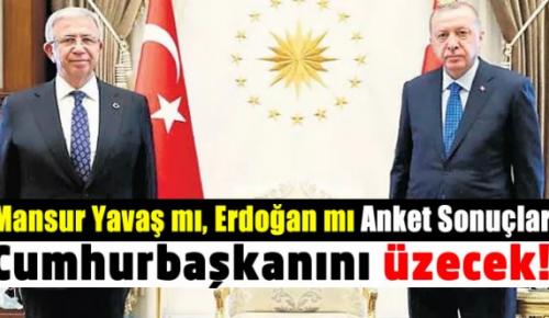 Erdoğan mı Mansur Yavaş mı ilk defa bu kadar net sonuç çıktı.