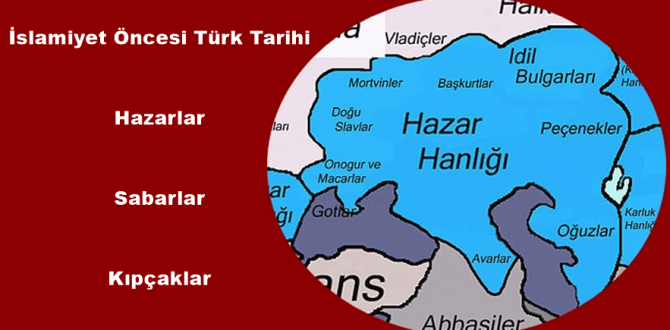 İslamiyet Öncesi Türk Tarihi – Hazarlar, Sabarlar, Kıpçaklar